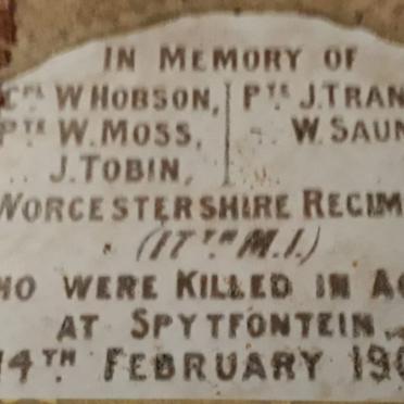 Free State, VENTERSBURG district, Perseverance 67, British military grave