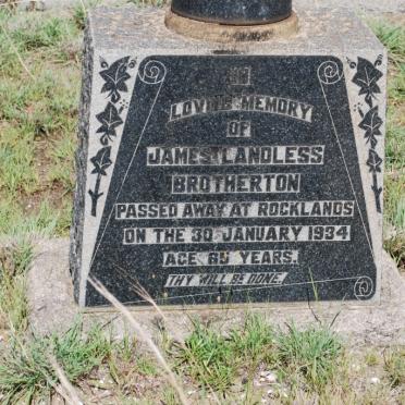 BROTHERTON James Landless -1934
