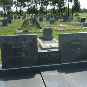 DYK Jacobus Gerhardus Johannes, van 1889-1968 &amp; Maria Catharina Elizabeth 1893-1979