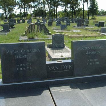 DYK Jacobus Gerhardus Johannes, van 1889-1968 &amp; Maria Catharina Elizabeth 1893-1979