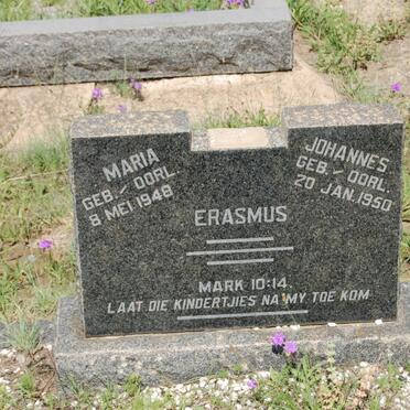 ERASMUS Maria 1948-1948 :: ERASMUS Johannes 1950-1950