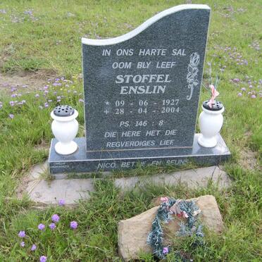 ENSLIN Stoffel 1927-2004