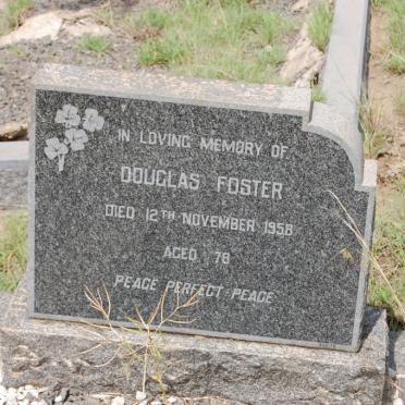 FOSTER Douglas -1958