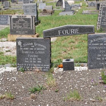 FOURIE Stephanus Philippus 1893-1955 &amp; Isabella Louisa 1903-1990