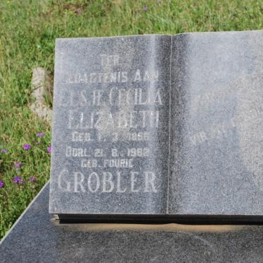 GROBLER Elsje Cecilia Elizabeth nee FOURIE 1896-1982