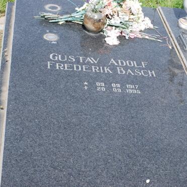 POTGIETER Gustav Adolf Frederik Basch 1917-1995