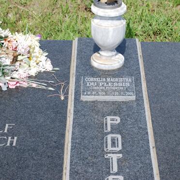 PLESSIS Cornelia Magrietha, du nee POTGIETER 1956-2005
