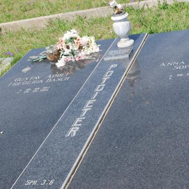 POTGIETER Gustav Adolf Frederik Basch 1917-1995 &amp; Anna Maria Sophia 1922-