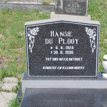 PLOOY Hansie, du 1924-1996 &amp; Joey BARNARD 1925-1986