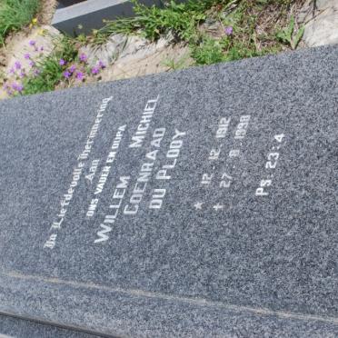 PLOOY Willem Michiel Coenraad, du 1912-1998