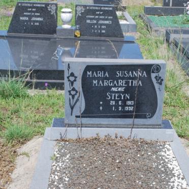 STEYN Maria Susanna Margaretha 1913-1992