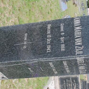 ZIJL Sarel F., van 1856-1940 &amp; Anna Maria 1860-1943