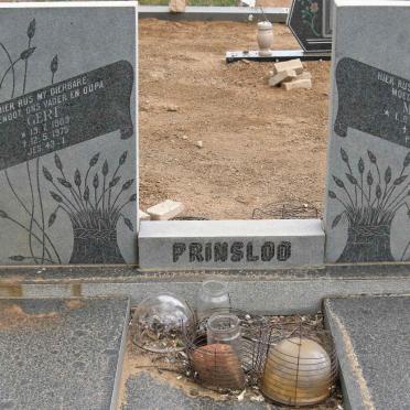 PRINSLOO Gert 1909-1975 &amp; Martie HUMAN 1912-1994