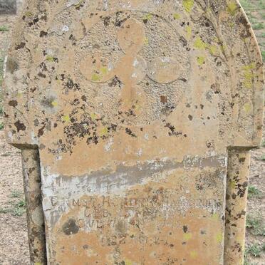 HAASBROEK Ernst Hendrik 1894-1942