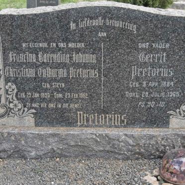 Free State, VERKEERDEVLEI, Main cemetery