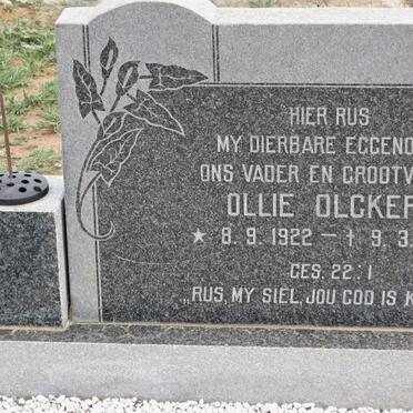 OLCKERS Ollie 1922-1976