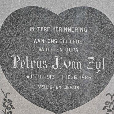 ZYL Petrus J., van 1913-1986