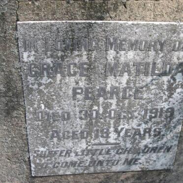 PEARCE Grace Matilda -1919
