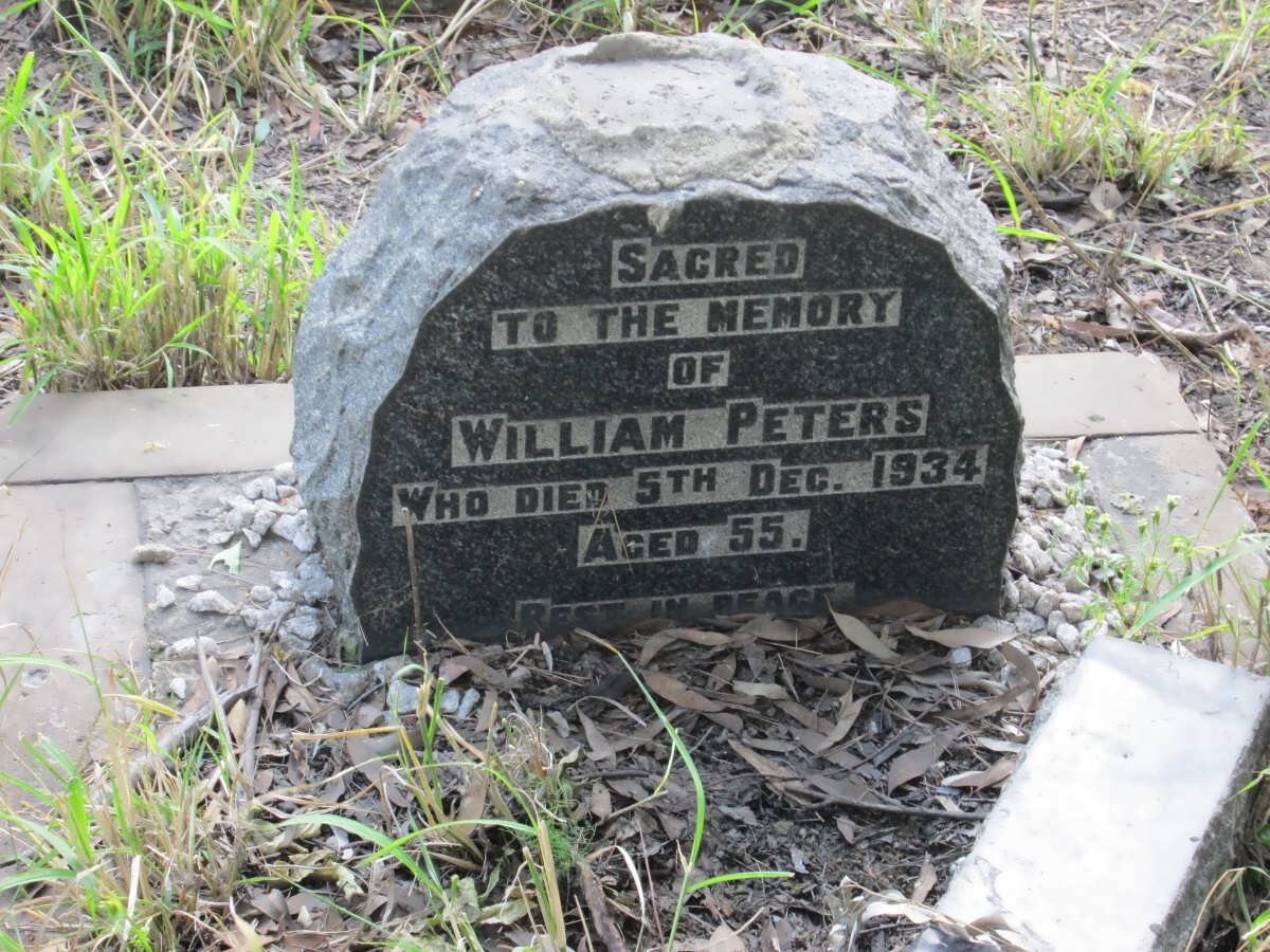 PETERS William -1934
