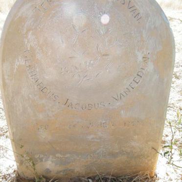 EEDEN Gerhardus Jacobus, van 1850-1929