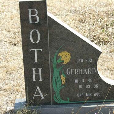 BOTHA Gerhard 1946-1995