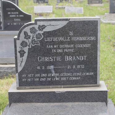 BRANDT Christie 1921-1972