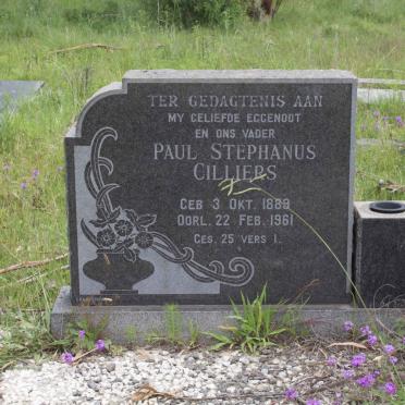 CILLIERS Paul Stephanus 1889-1961