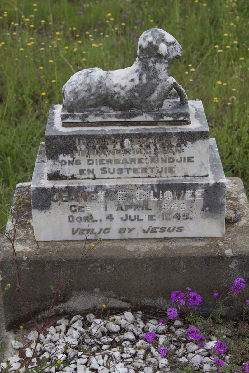 GILIOMEE Jeanette 1949-1949