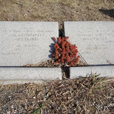 GREYLING Jan Christoffel 1886- &amp; Johanna Christina BOTHA 1896-196?