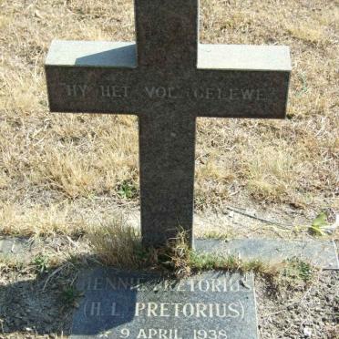 PRETORIUS H.L. 1938-1990