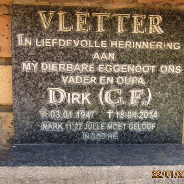 VLETTER C. F. 1947-2014