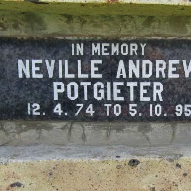 POTGIETER Neville Andrew 1974-1995