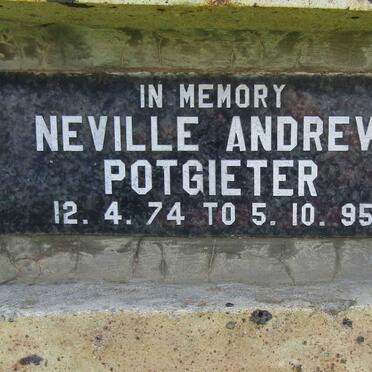 POTGIETER Neville Andrew 1974-1995