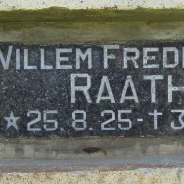 RAATH Willem Frederick 1925-1994