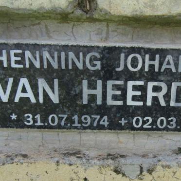 HEERDEN Henning Johannes, van 1974-2004