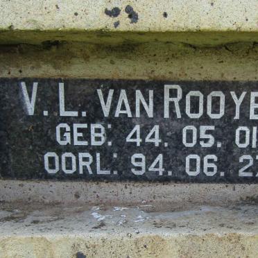 ROOYEN V.L., van 1944-1994