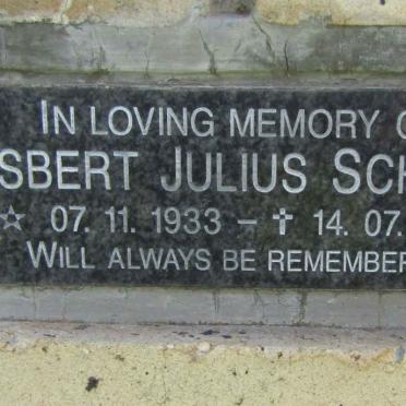 SCHMIDT Osbert Julius 1933-2001