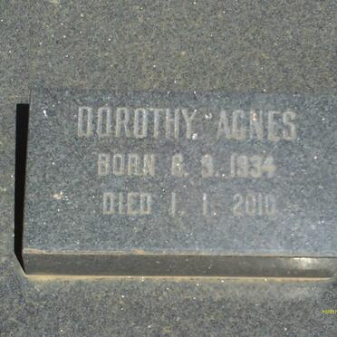 ? Dorothy Agnes 1934-2010