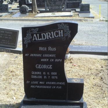 ALDRICH George 1908-1979