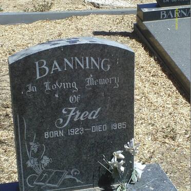 BANNING Fred 1923-1985