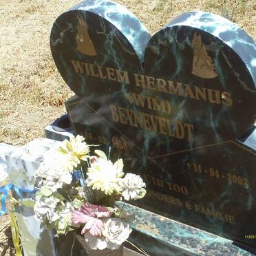 BEYNEVELDT Willem Hermanus 1950-2002