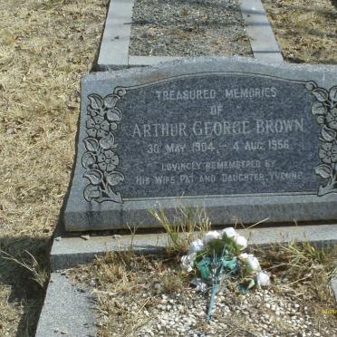 BROWN Arthur George 1904-1956