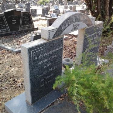 BERG Abraham Paulus, van den 1876-1968 &amp; Maria Petronella PIENAAR 1879-1966 _1