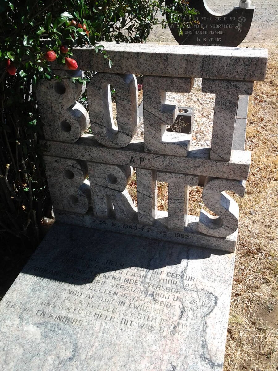 BRITS A.P. 1943-1992