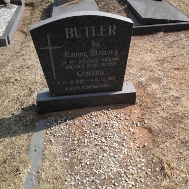 BUTLER Gerard 1928-1981
