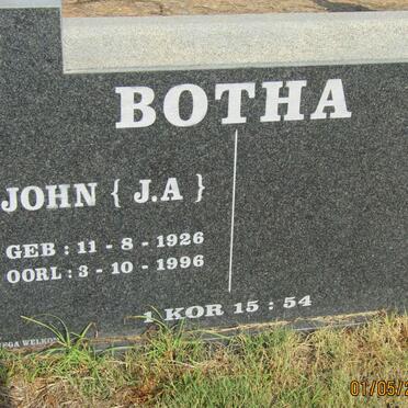 BOTHA  J.A. 1926-1996