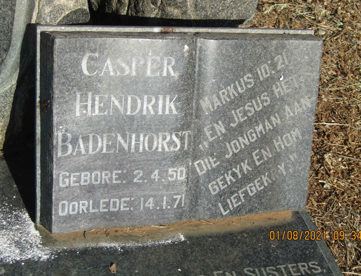 BADENHORST Casper Hendrik 1950-1971 _2