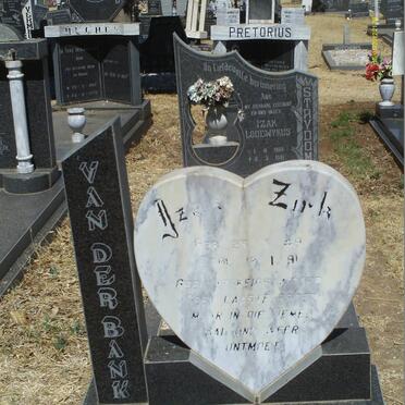 BANK Izak Zirk, van der 1949-1991