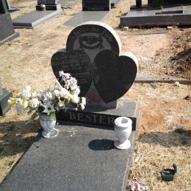 BESTER Gabriel Jacobus 1958-1986