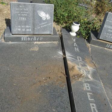 BERG Hendrik Jacobus, van den 1924-198? &amp; Jane 1924-2010 _1 